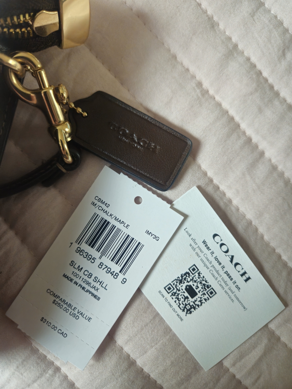 COACH  Sea Shell Print Slim Crossbody Bag - Picture 5 of 10
